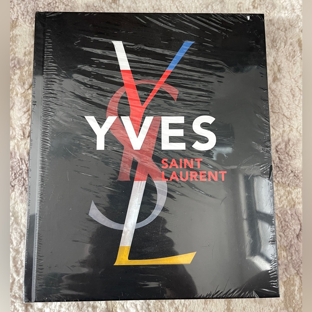Yves Saint Laurent Coffee Table Book with Cover